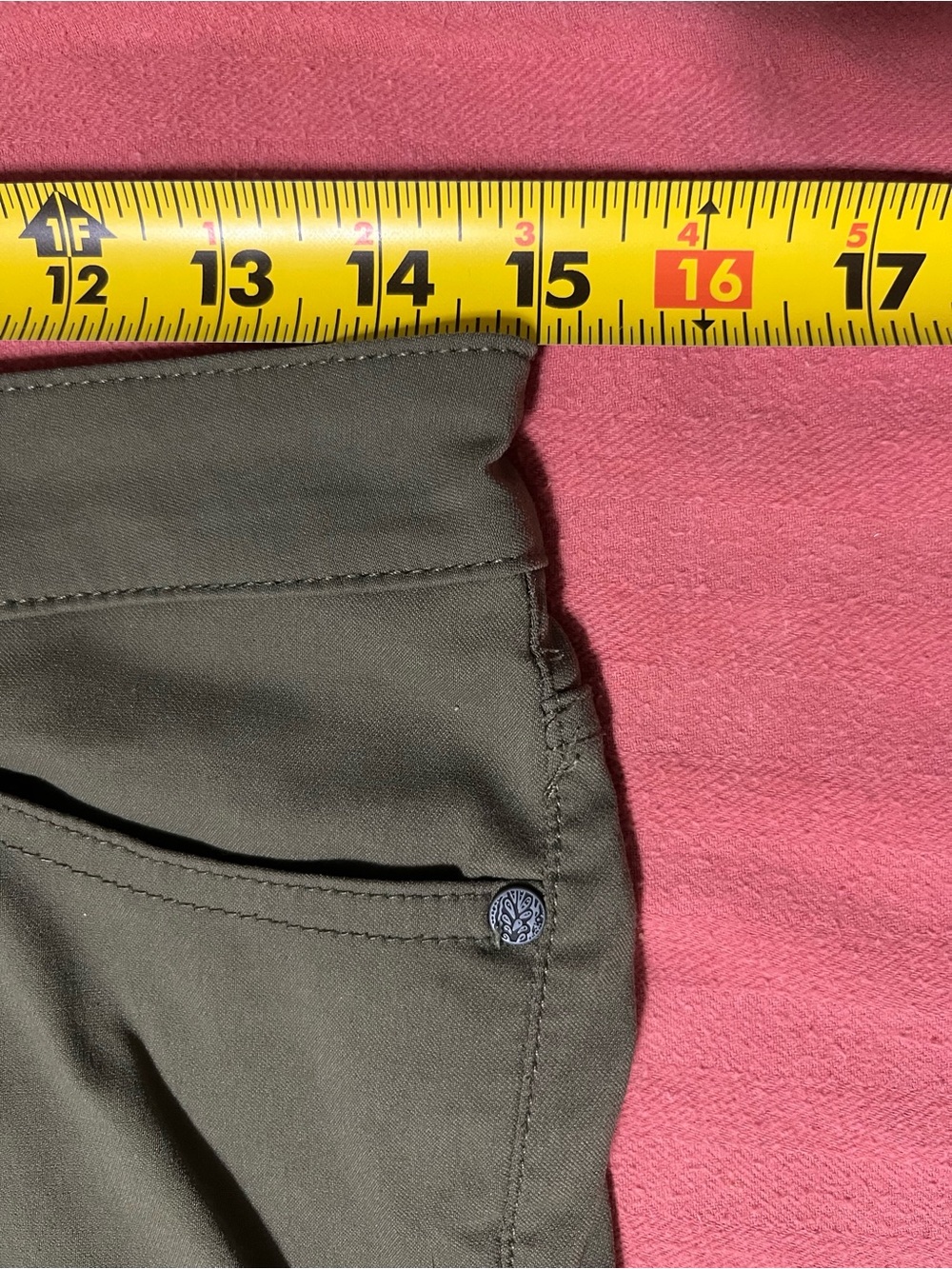 Prana Olive Green Cargo Pants - Picture 6 of 7